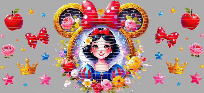 16oz Disney style-D-3094